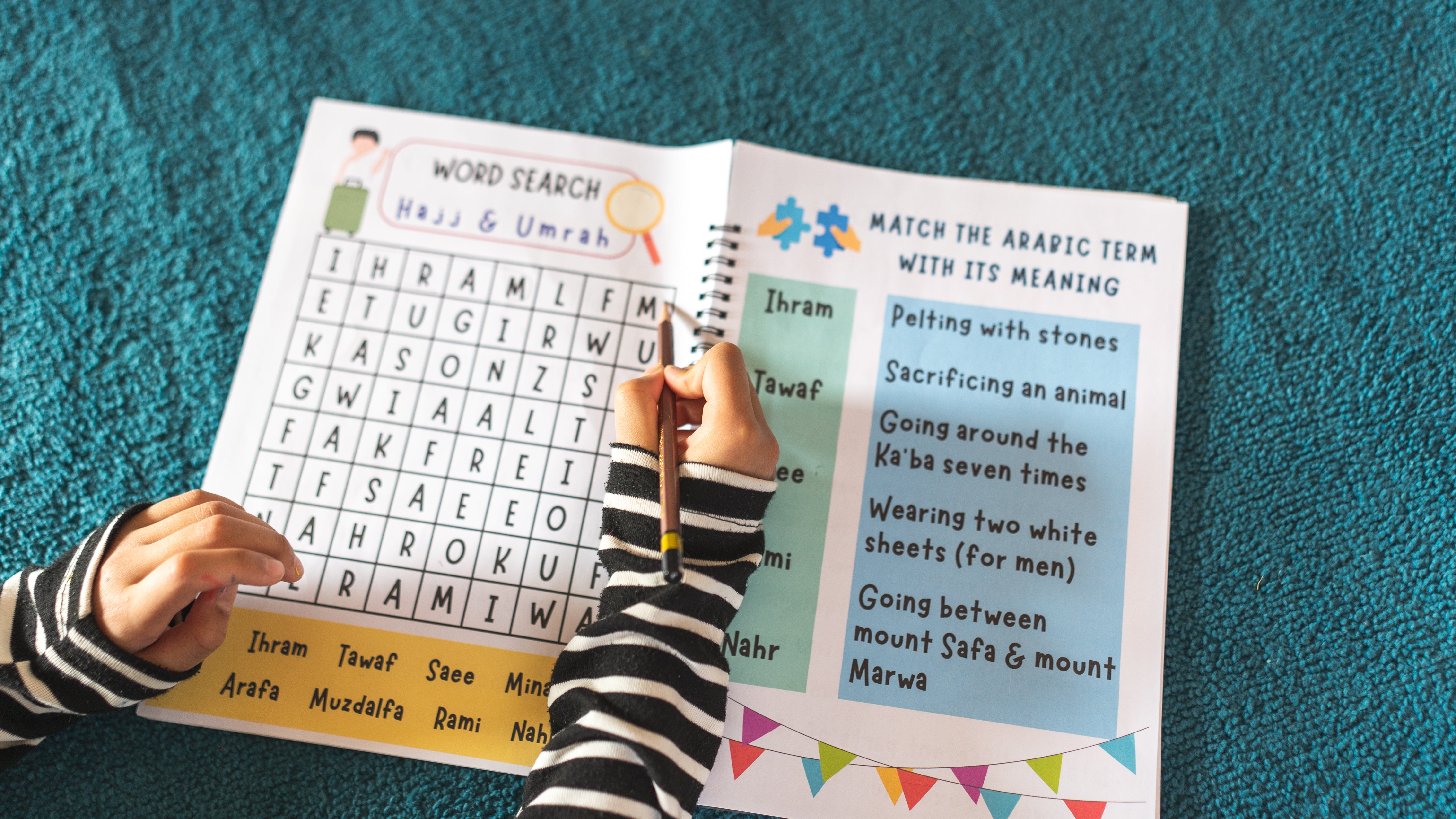 The Blue Activity Book